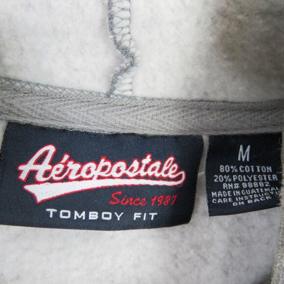 Y2k Aeropostale Sunset Peak, Colorado Gray Hoodie Sweatshirt Medium - Picture 4 of 7